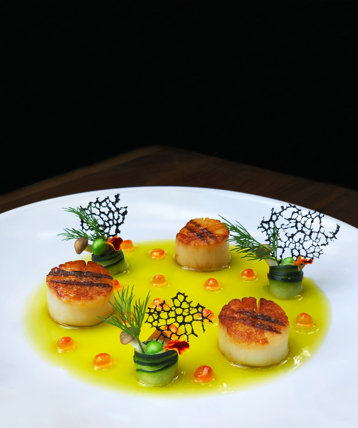 King scallops